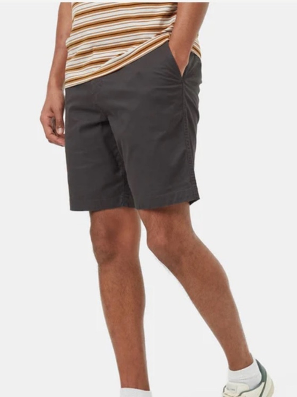 TenTree Twill Latitude Short - Graphite Gray - 34 NWT